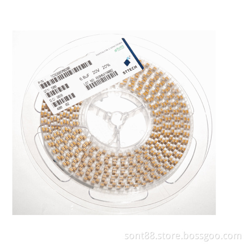 Solid Chip High Voltage Capacitor (6.8UF 20VC)